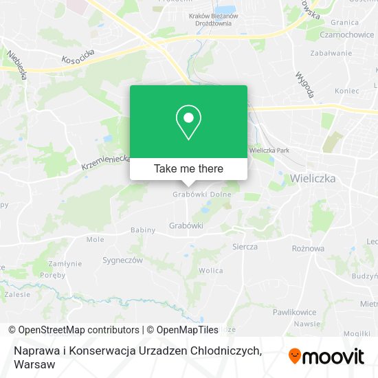 Naprawa i Konserwacja Urzadzen Chlodniczych map