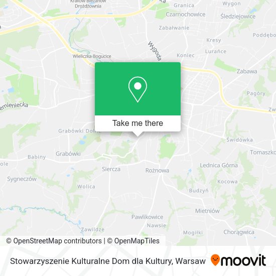 Stowarzyszenie Kulturalne Dom dla Kultury map