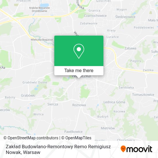 Zakład Budowlano-Remontowy Remo Remigiusz Nowak map