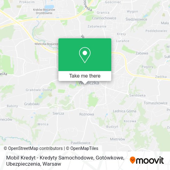 Mobil Kredyt - Kredyty Samochodowe, Gotówkowe, Ubezpieczenia map