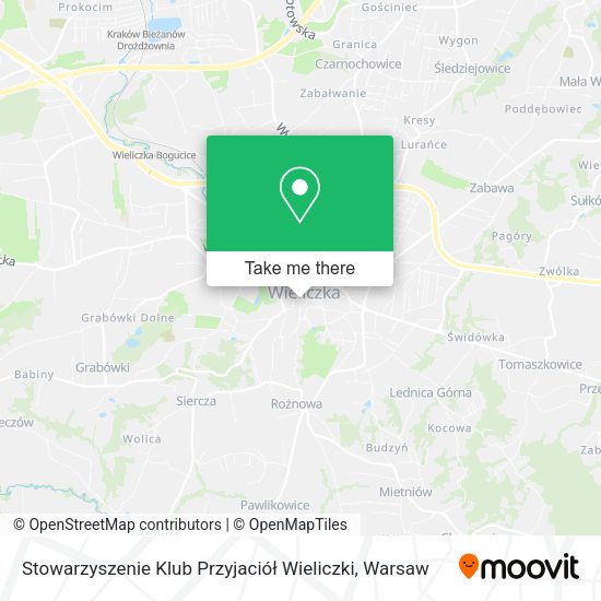 Stowarzyszenie Klub Przyjaciół Wieliczki map