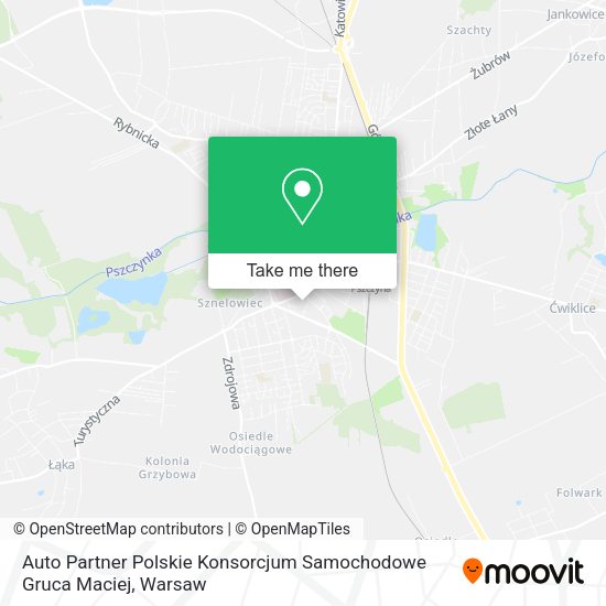 Карта Auto Partner Polskie Konsorcjum Samochodowe Gruca Maciej