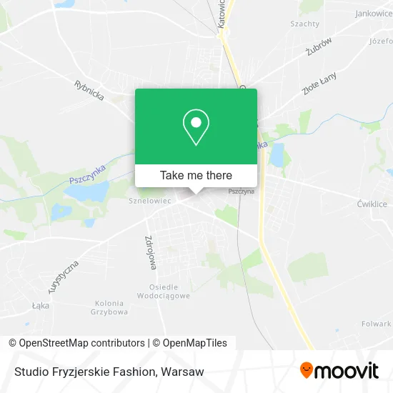 Карта Studio Fryzjerskie Fashion