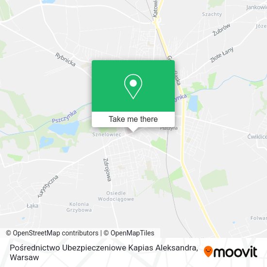 Pośrednictwo Ubezpieczeniowe Kapias Aleksandra map