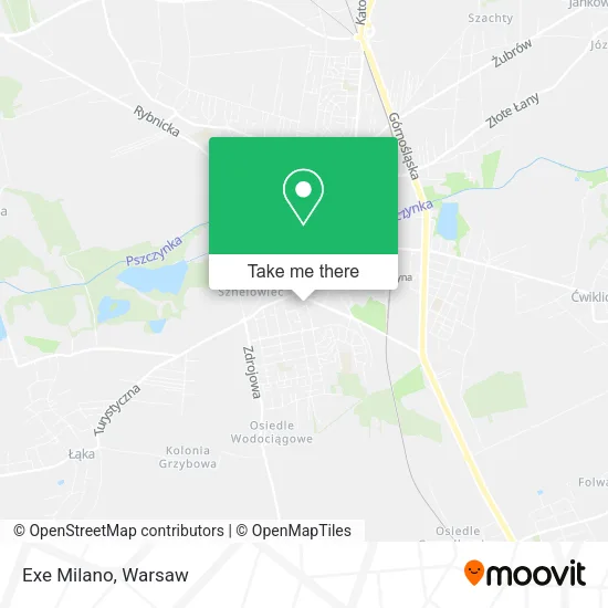 Карта Exe Milano