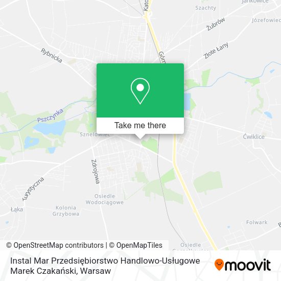 Instal Mar Przedsiębiorstwo Handlowo-Usługowe Marek Czakański map