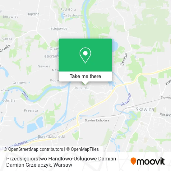 Карта Przedsiębiorstwo Handlowo-Usługowe Damian Damian Grzelaczyk