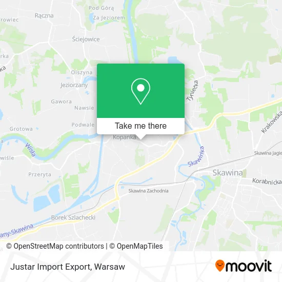 Карта Justar Import Export