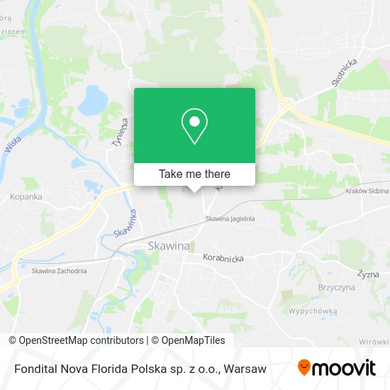 Fondital Nova Florida Polska sp. z o.o. map