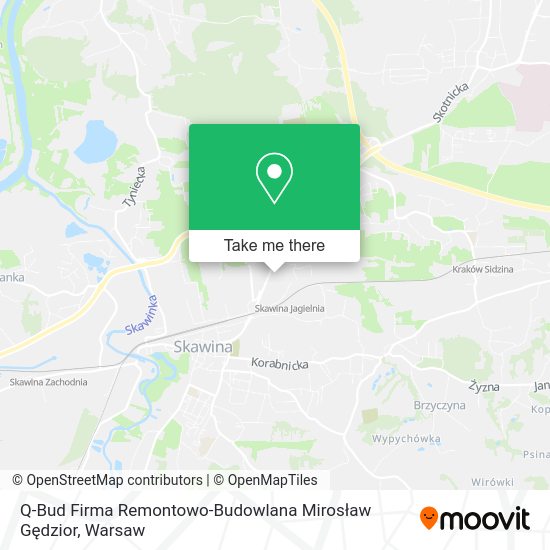 Q-Bud Firma Remontowo-Budowlana Mirosław Gędzior map