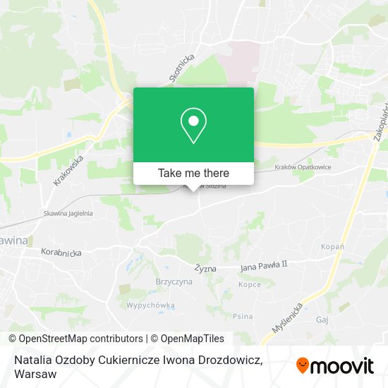 Natalia Ozdoby Cukiernicze Iwona Drozdowicz map