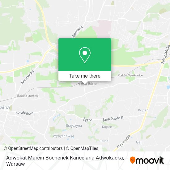 Adwokat Marcin Bochenek Kancelaria Adwokacka map