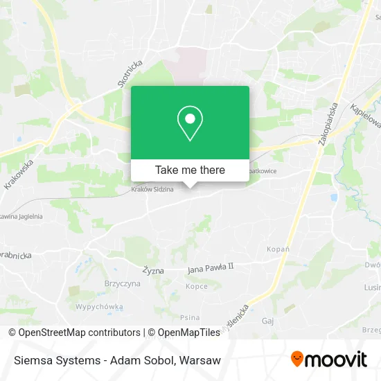 Карта Siemsa Systems - Adam Sobol