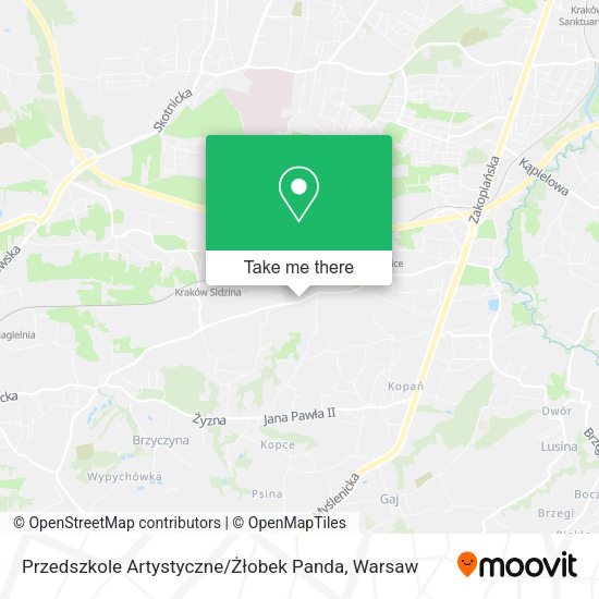 Przedszkole Artystyczne / Żłobek Panda map