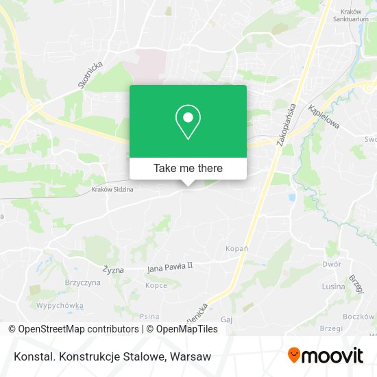 Konstal. Konstrukcje Stalowe map