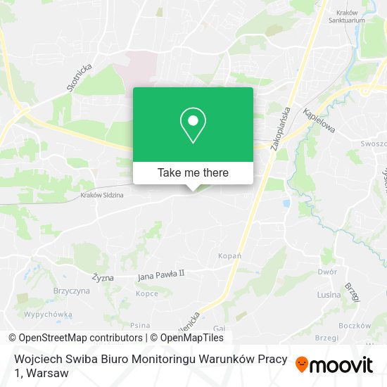 Wojciech Swiba Biuro Monitoringu Warunków Pracy 1 map