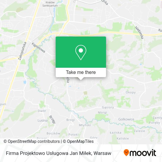 Firma Projektowo Usługowa Jan Miłek map