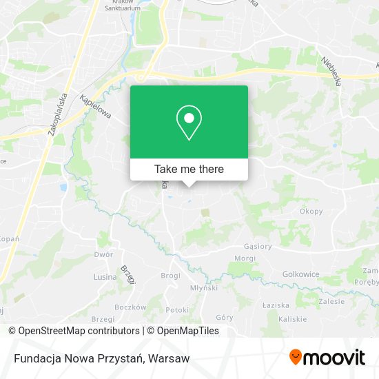 Fundacja Nowa Przystań map