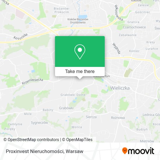 Proxinvest Nieruchomości map