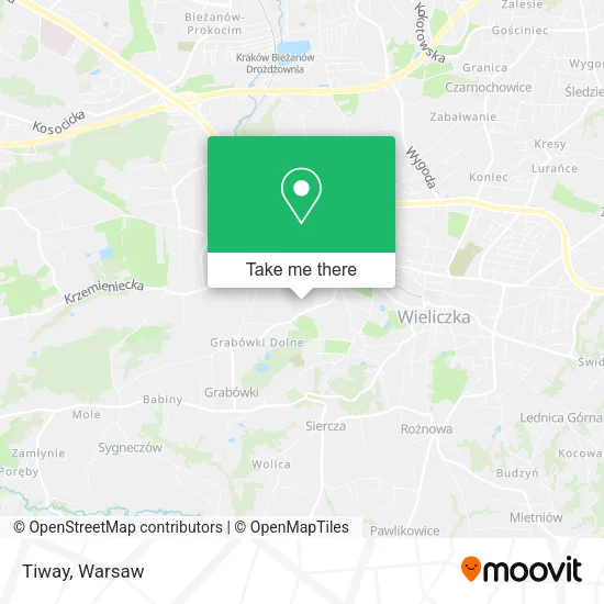 Карта Tiway