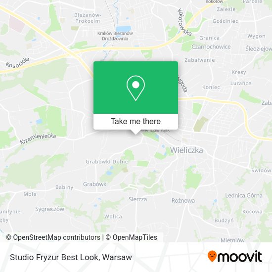 Studio Fryzur Best Look map