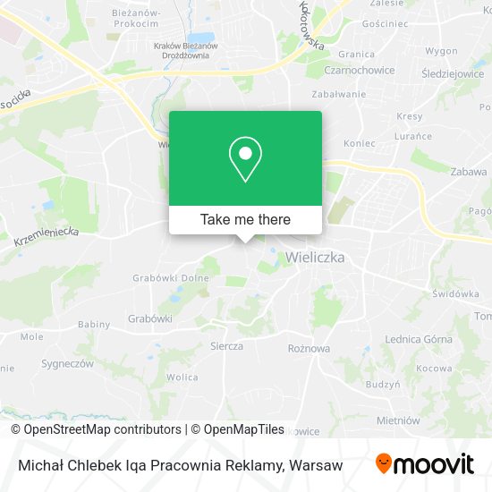 Michał Chlebek Iqa Pracownia Reklamy map