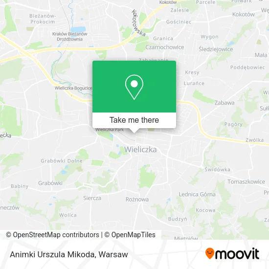 Animki Urszula Mikoda map