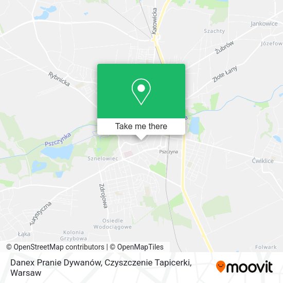 Danex Pranie Dywanów, Czyszczenie Tapicerki map