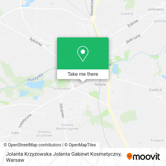 Карта Jolanta Krzyzowska Jolanta Gabinet Kosmetyczny