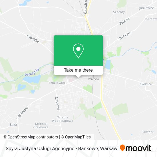 Spyra Justyna Usługi Agencyjne - Bankowe map