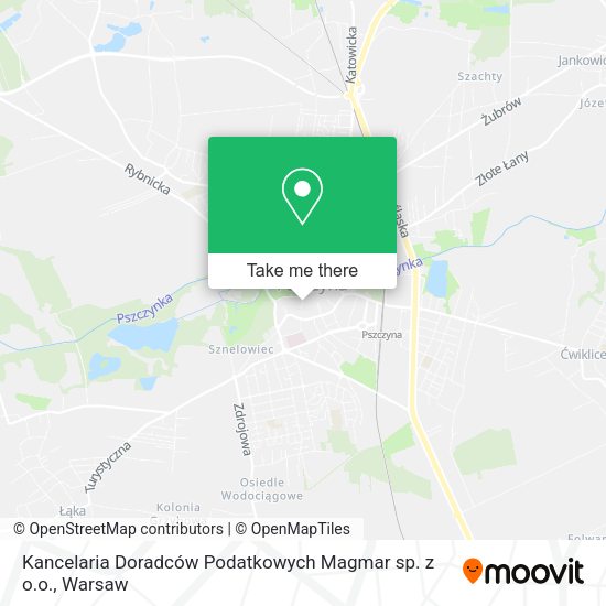 Kancelaria Doradców Podatkowych Magmar sp. z o.o. map