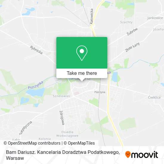 Карта Bam Dariusz. Kancelaria Doradztwa Podatkowego