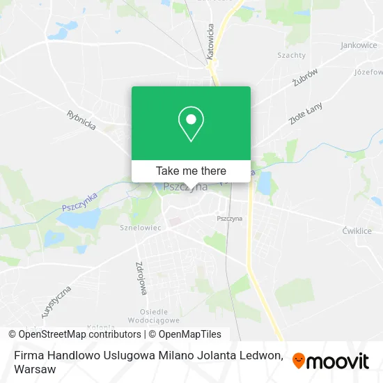 Карта Firma Handlowo Uslugowa Milano Jolanta Ledwon