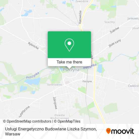 Usługi Energetyczno Budowlane Liszka Szymon map