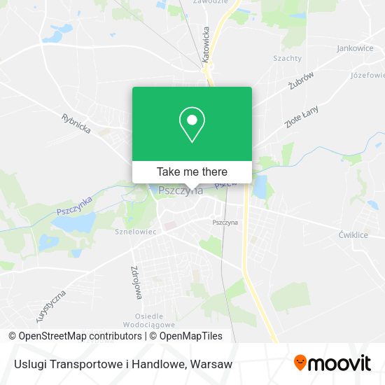 Uslugi Transportowe i Handlowe map