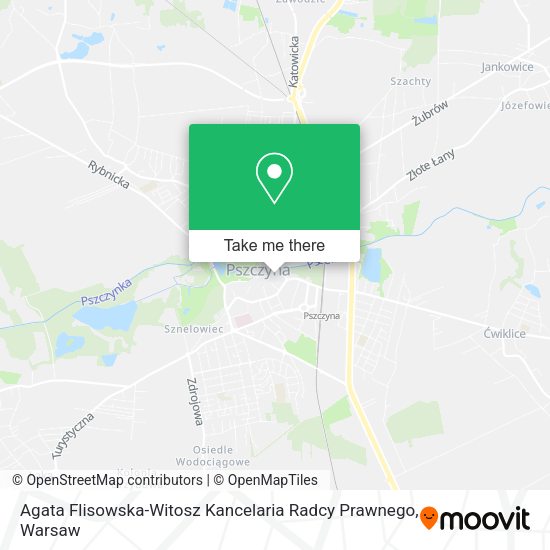 Agata Flisowska-Witosz Kancelaria Radcy Prawnego map