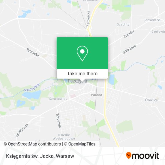 Księgarnia św. Jacka map