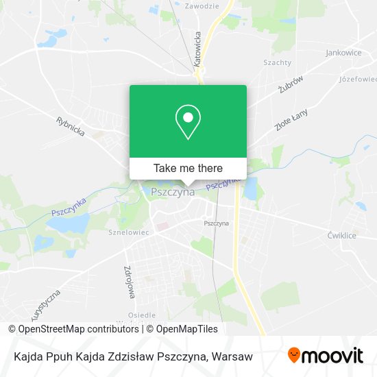 Kajda Ppuh Kajda Zdzisław Pszczyna map