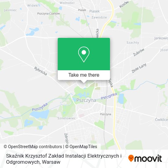 Skaźnik Krzysztof Zakład Instalacji Elektrycznych i Odgromowych map