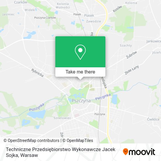 Techniczne Przedsiębiorstwo Wykonawcze Jacek Sojka map