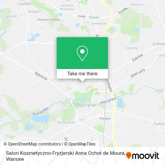 Salon Kosmetyczno-Fryzjerski Anna Ochot de Moura map