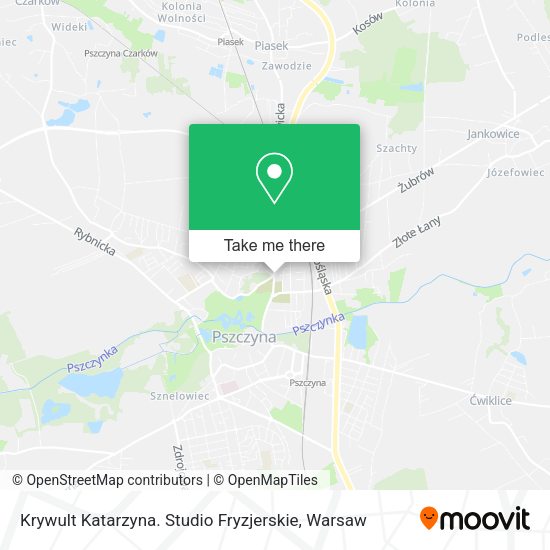 Krywult Katarzyna. Studio Fryzjerskie map