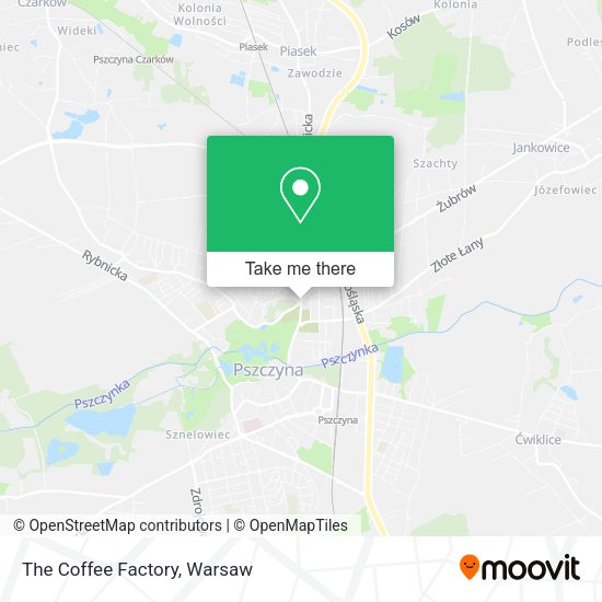 The Coffee Factory map