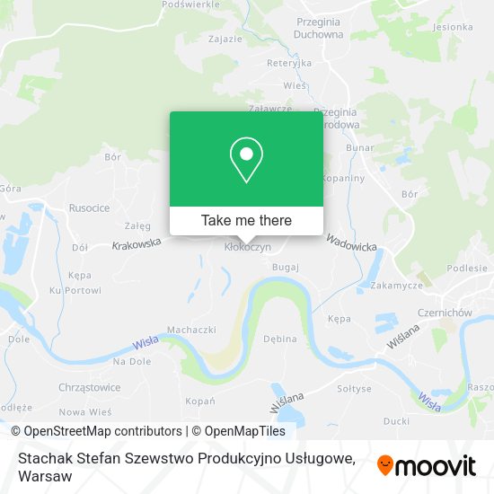 Stachak Stefan Szewstwo Produkcyjno Usługowe map