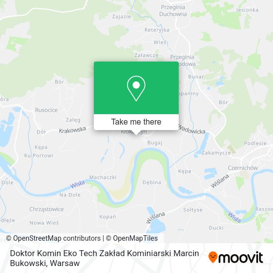 Doktor Komin Eko Tech Zakład Kominiarski Marcin Bukowski map