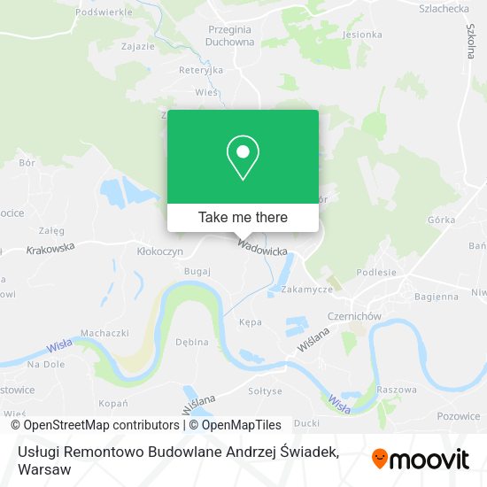 Usługi Remontowo Budowlane Andrzej Świadek map