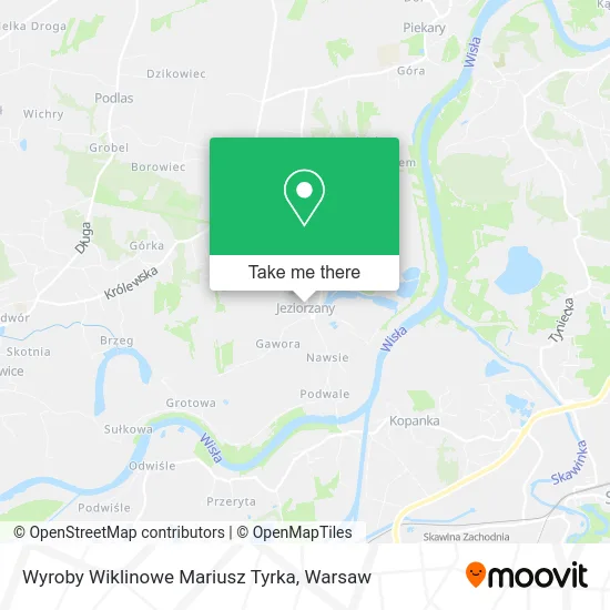 Карта Wyroby Wiklinowe Mariusz Tyrka