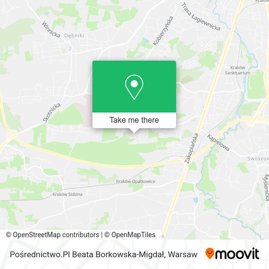 Pośrednictwo.Pl Beata Borkowska-Migdał map