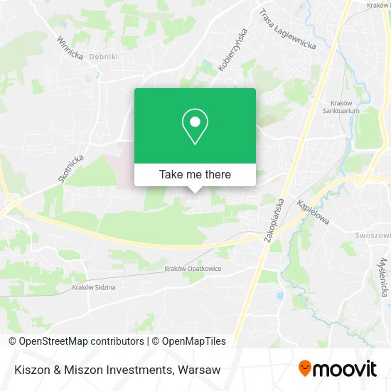 Kiszon & Miszon Investments map