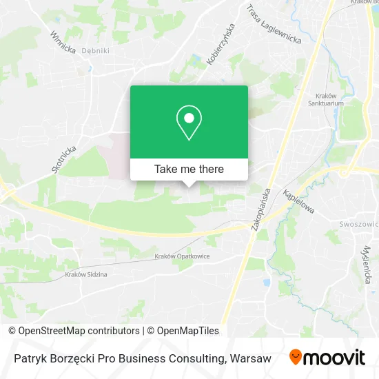 Карта Patryk Borzęcki Pro Business Consulting